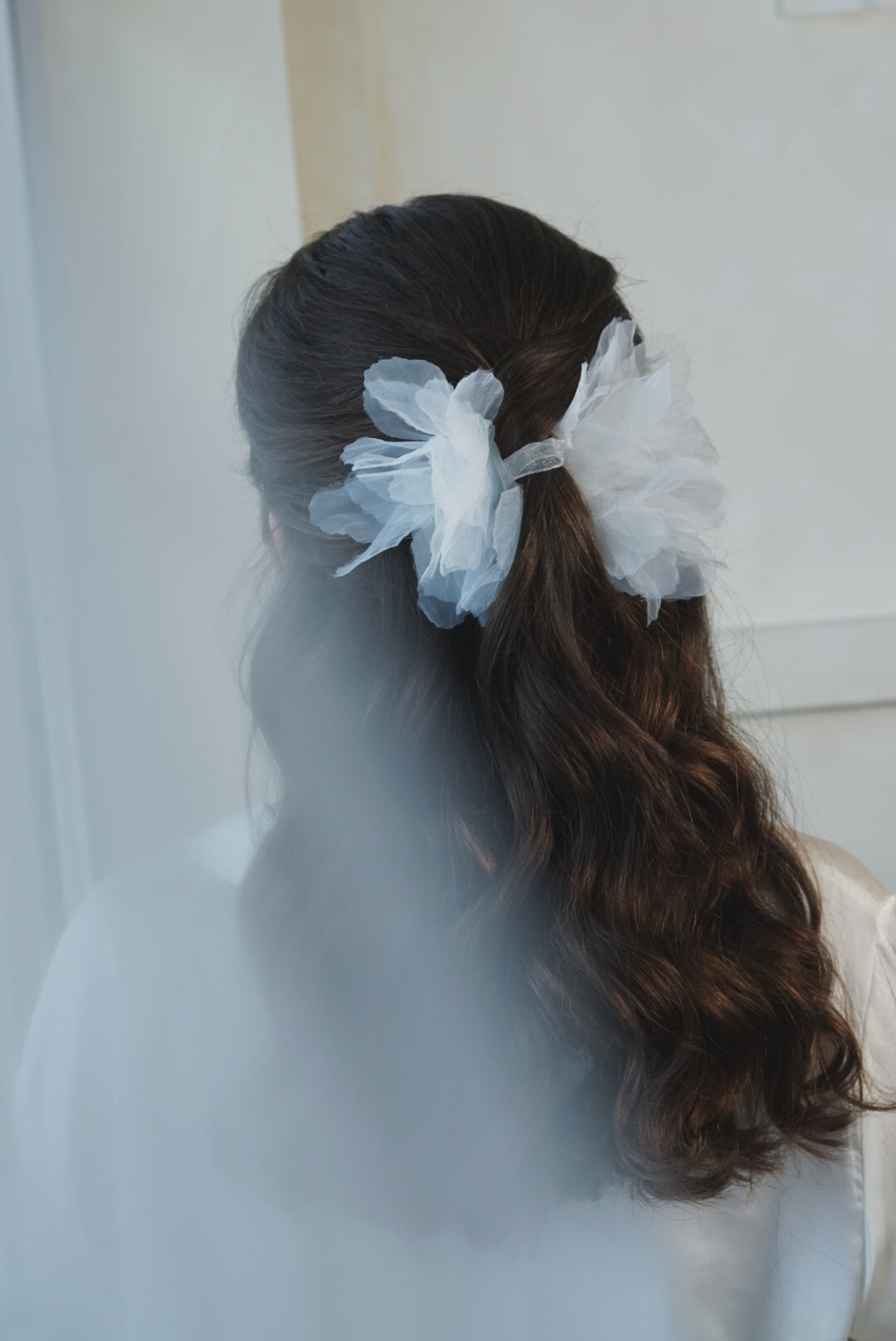 Acessório de cabelo - Flor de Tecido